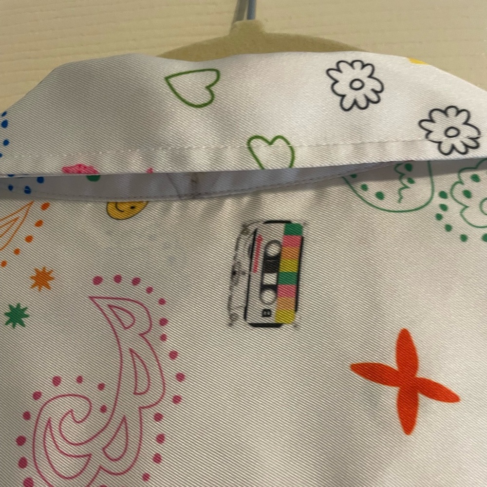 VILAGALLO Gaby Fiesta print shirt - Picture 3 of 12